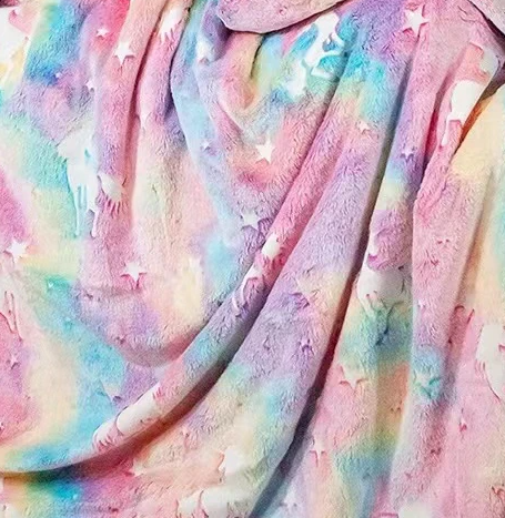 Glow In The Dark Unicorn Blanket