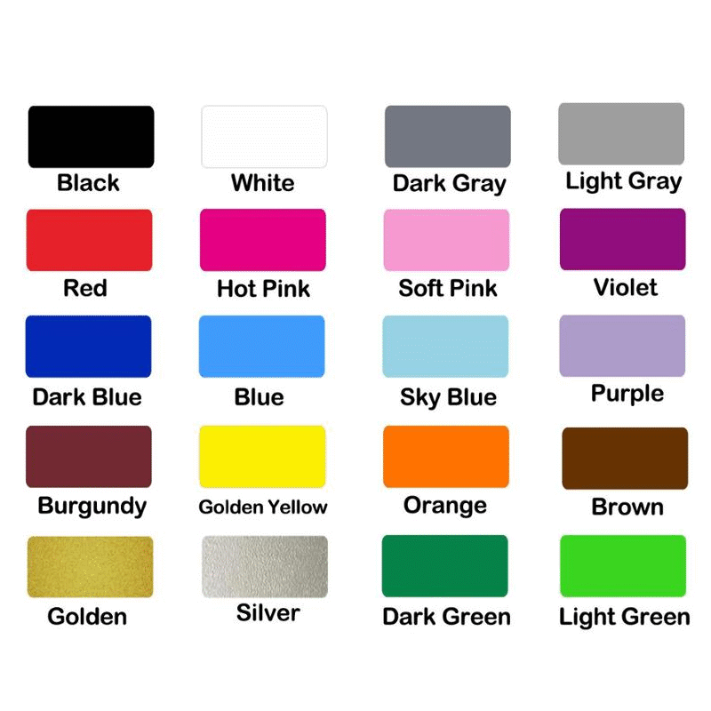 16pc Unicorn Silhouette Wall Decal Stickers