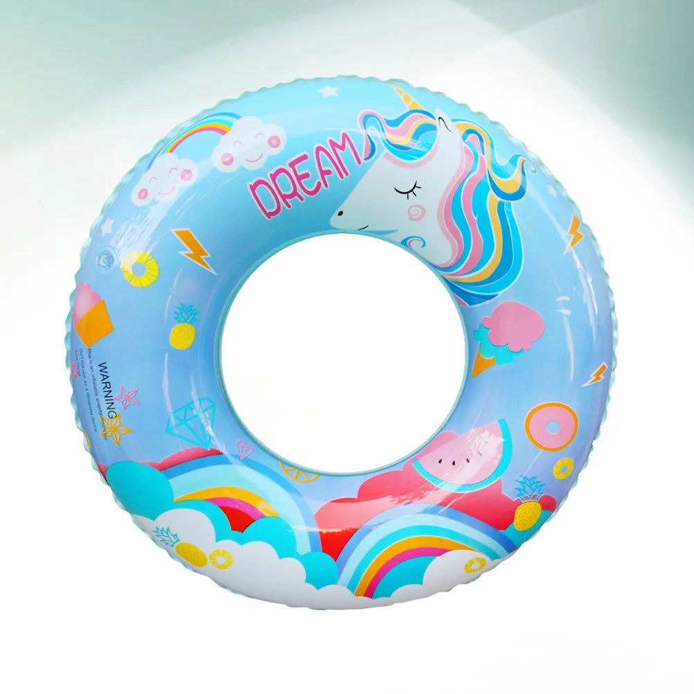 Unicorn and Rainbow Swimming Tube