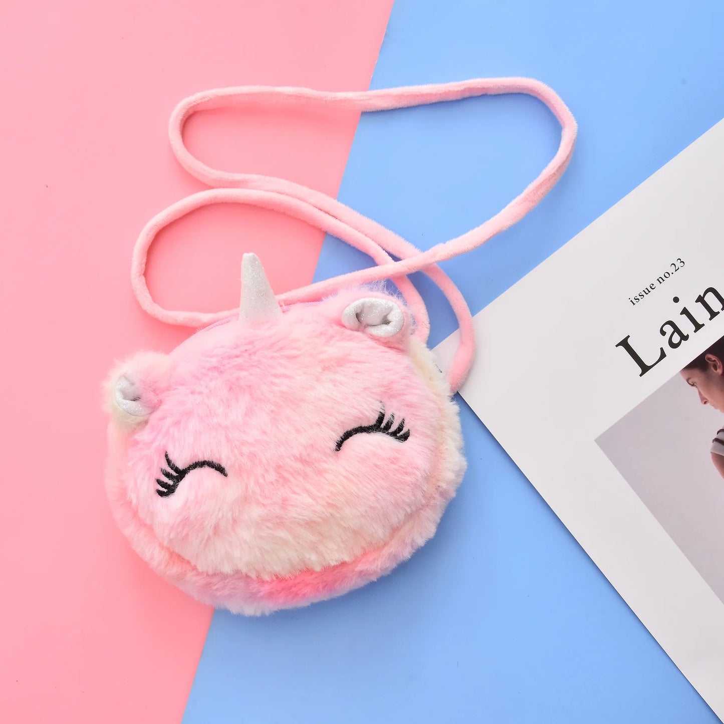 Unicorn Coin Purse with Strap