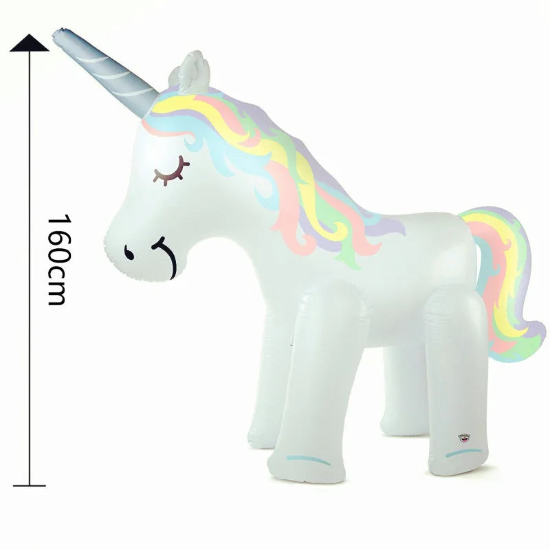 Inflatable Unicorn Water Sprinkler Toy