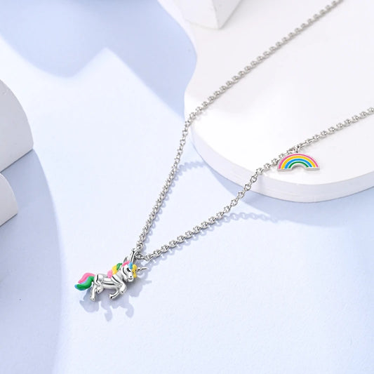 Unicorn Rainbow Necklace