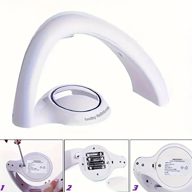 3D Halo Rainbow Projector Night Light