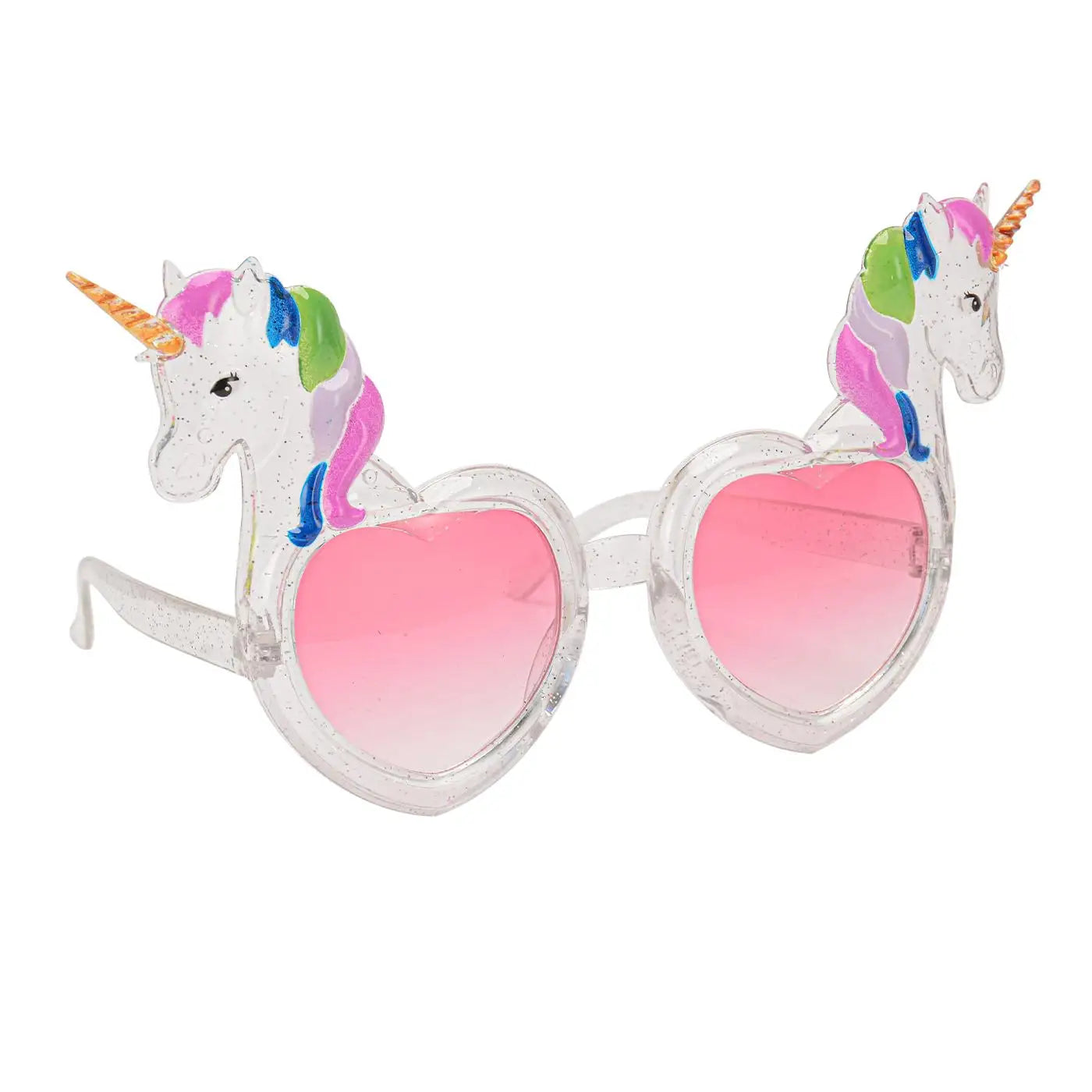 Gold and Glitter Unicorn Sunglasses