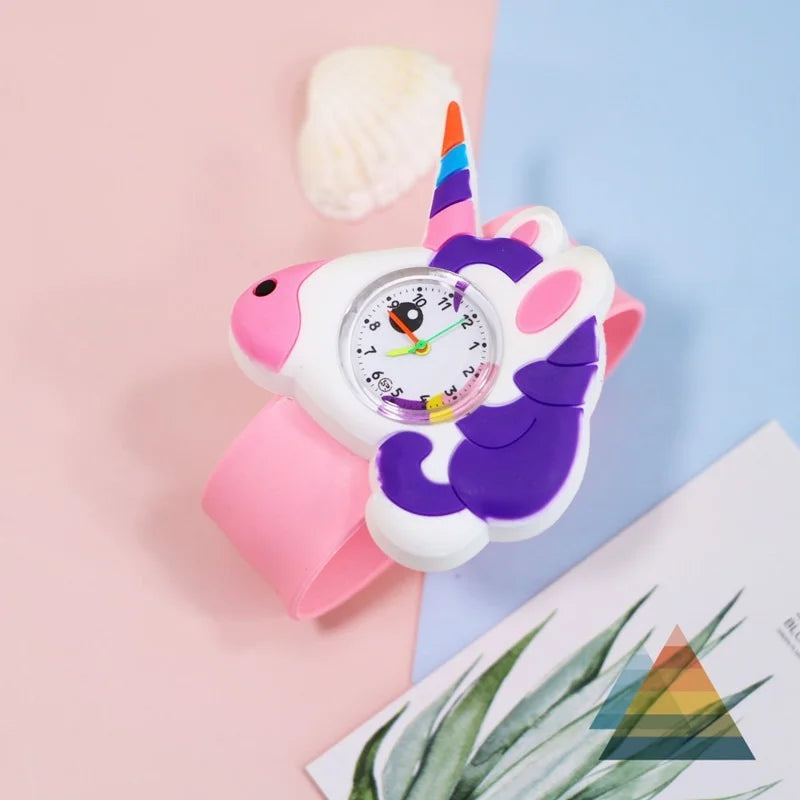 Unicorn Slap-Bracelet Watch