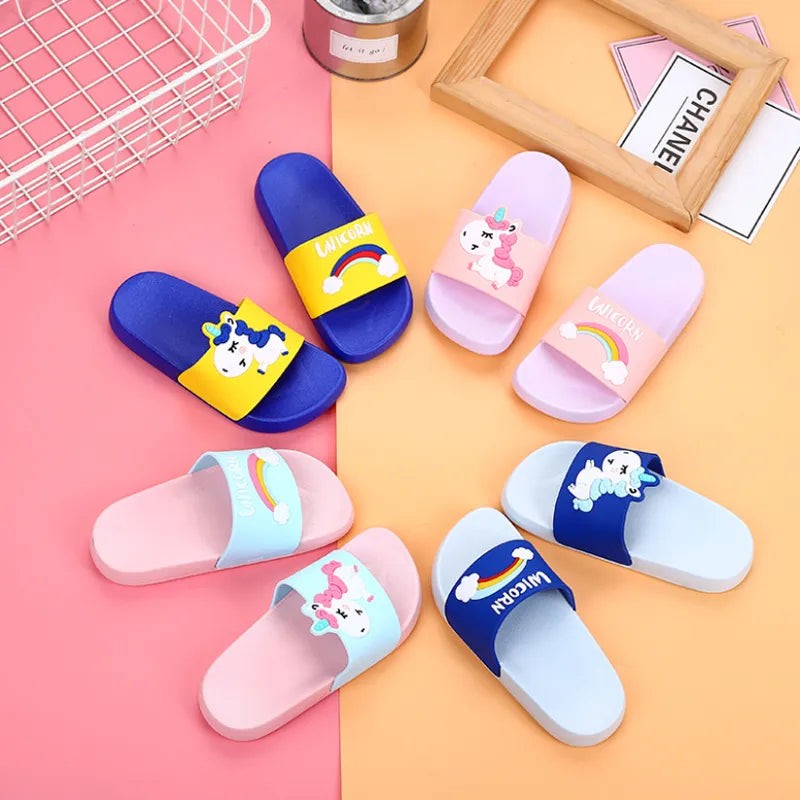 Unicorn Slip-on Flip Flops