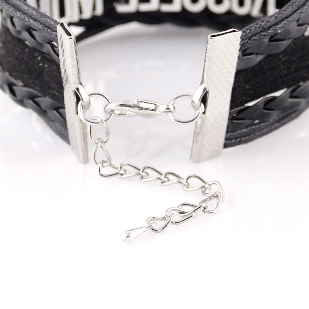 Leather Unicorn Bracelet | Kawaii Unicorn Store White