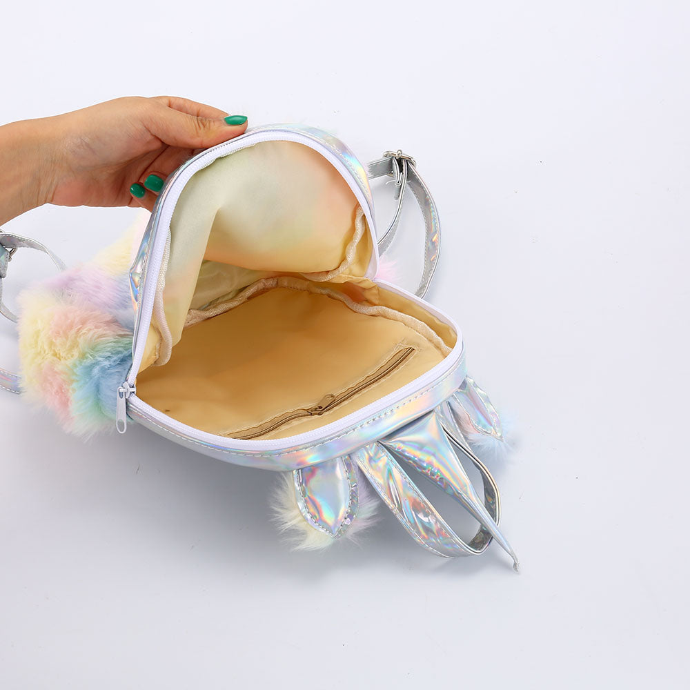 Inside Rainbow Unicorn Bag