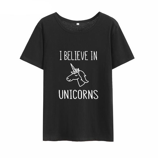 Women's I Believe In Unicorns T-Shirt