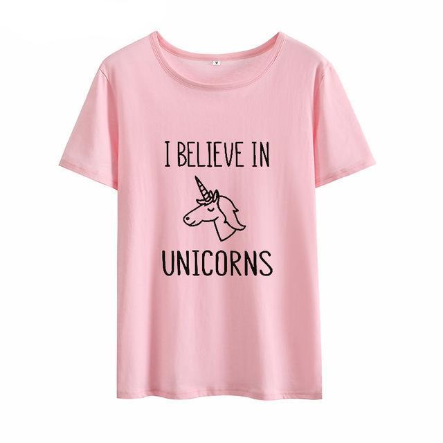 Women's I Believe In Unicorns T-Shirt