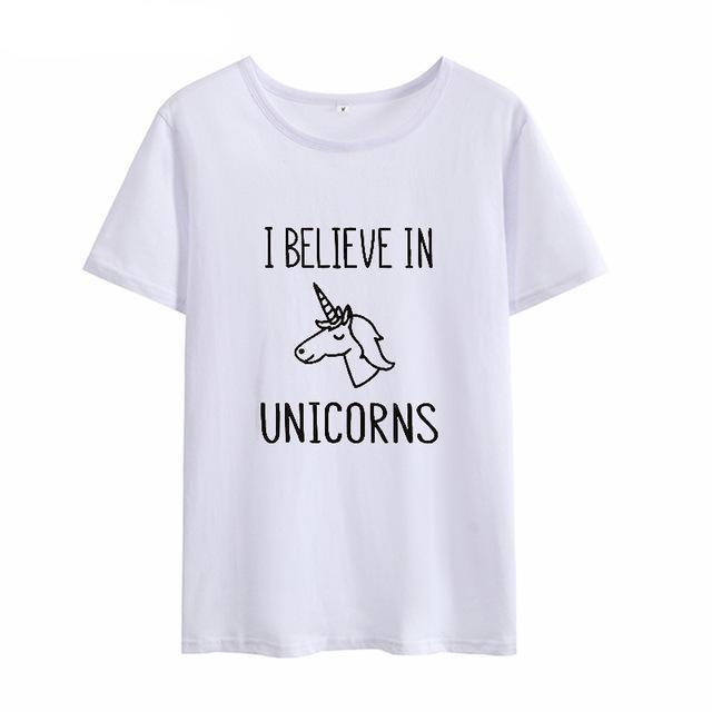 Women's I Believe In Unicorns T-Shirt