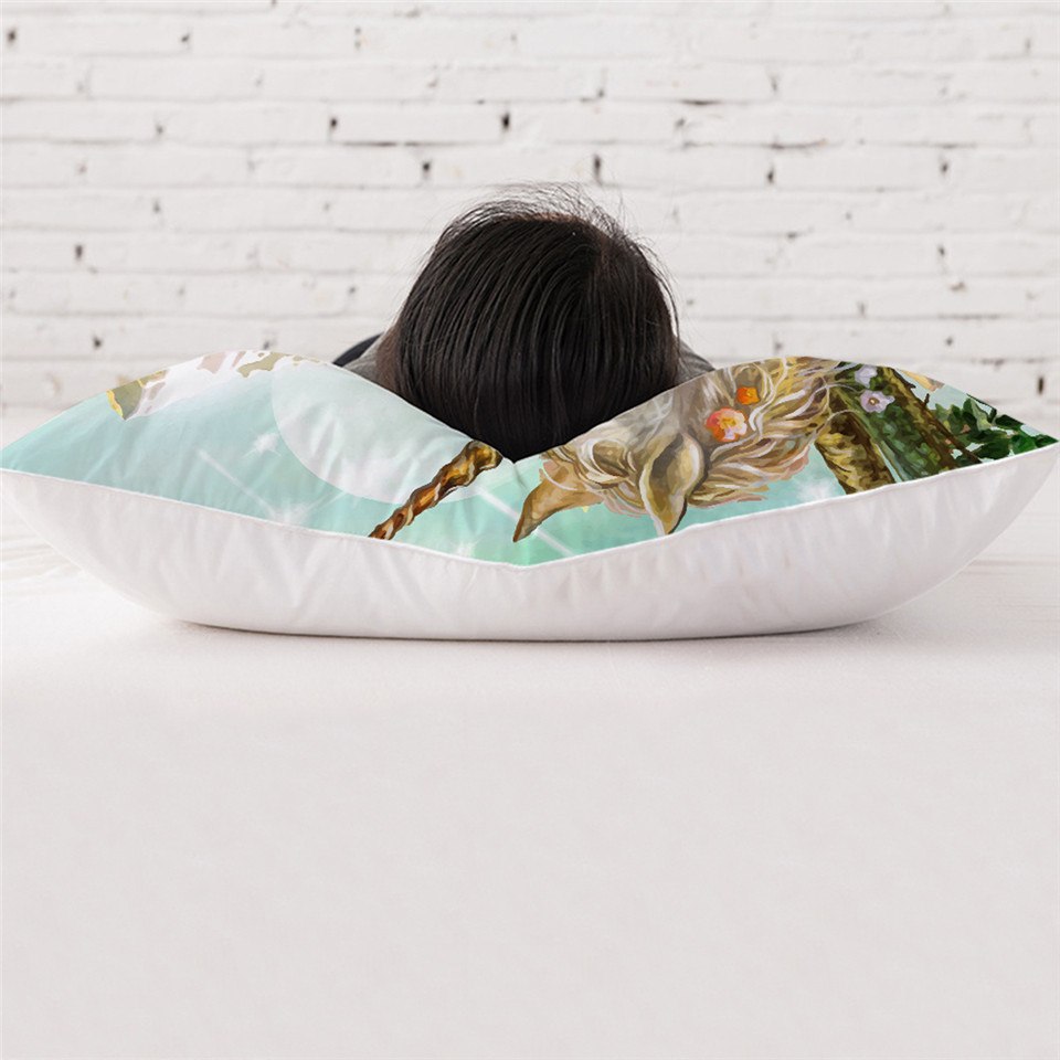 Unicorn Throw Pillow Softness