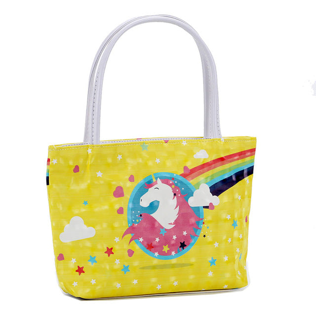 Colorful Unicorn Shopping / Tote Bag
