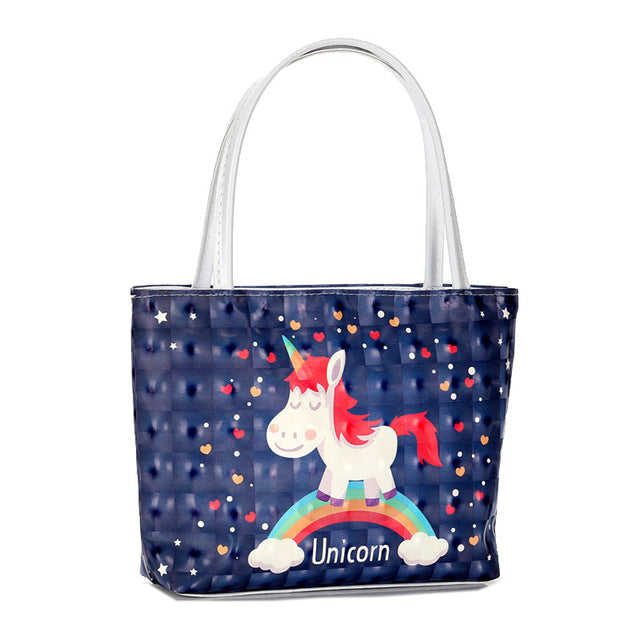 Colorful Unicorn Shopping / Tote Bag