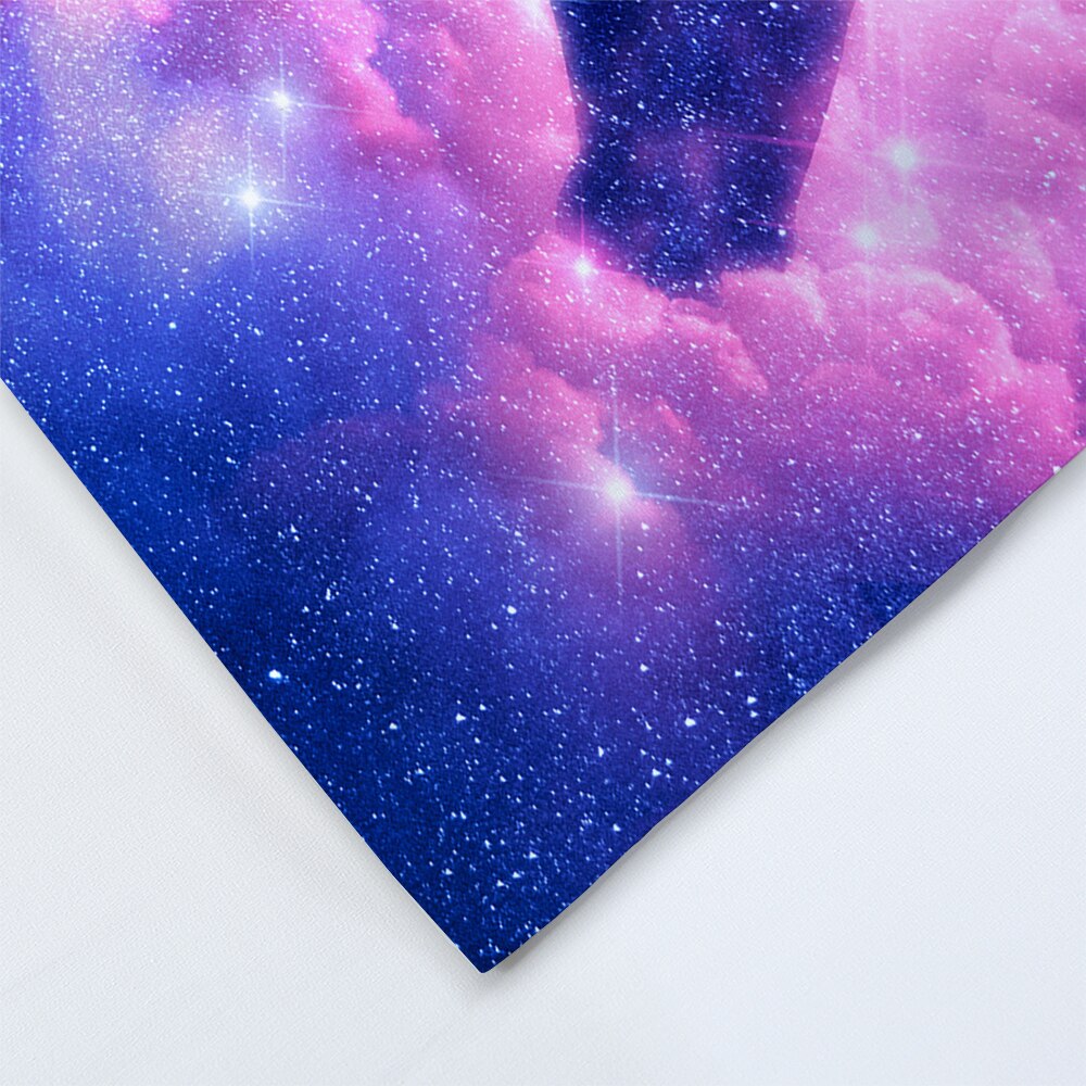 3-Piece Purple Galaxy Unicorn Duvet Bedding Set