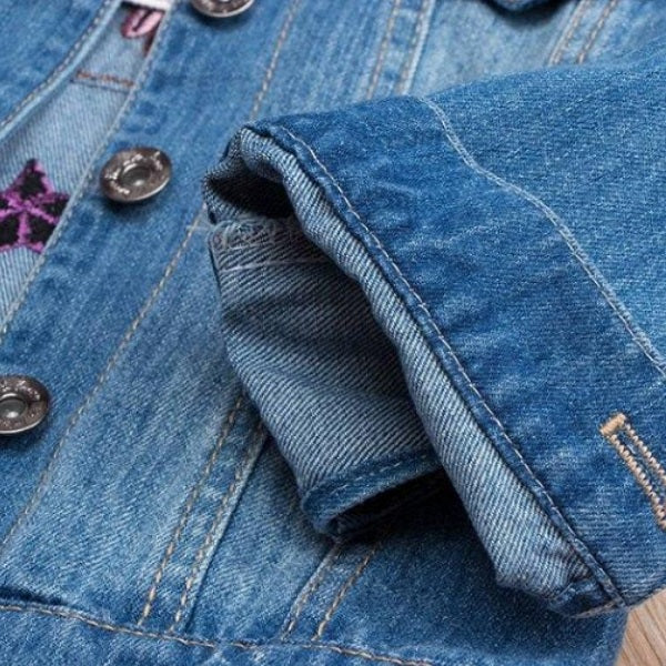 Jean Unicorn Jacket Sleeve