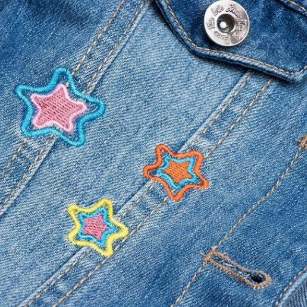 Unicorn Denim Jacket Embroidery