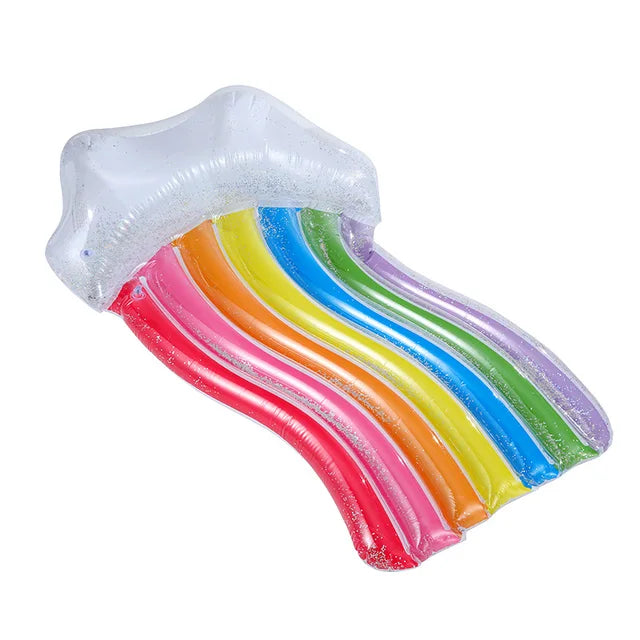 Rainbow Lounger Pool Float
