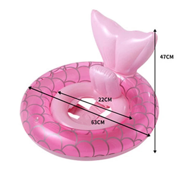 Mermaid Inflatable Swimming Tube