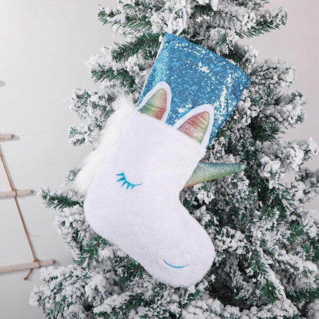 Unicorn Socks Hanging Ornaments (2pcs)