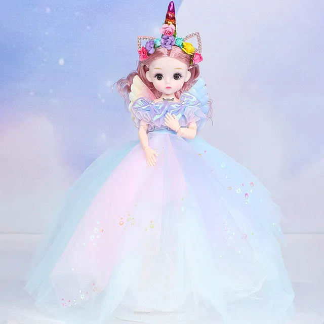 Cute Unicorn Princess Doll