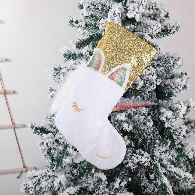 Unicorn Socks Hanging Ornaments (2pcs)