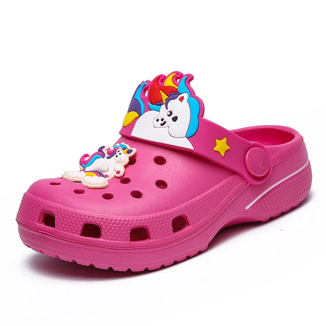 Kids Unicorn Crocs