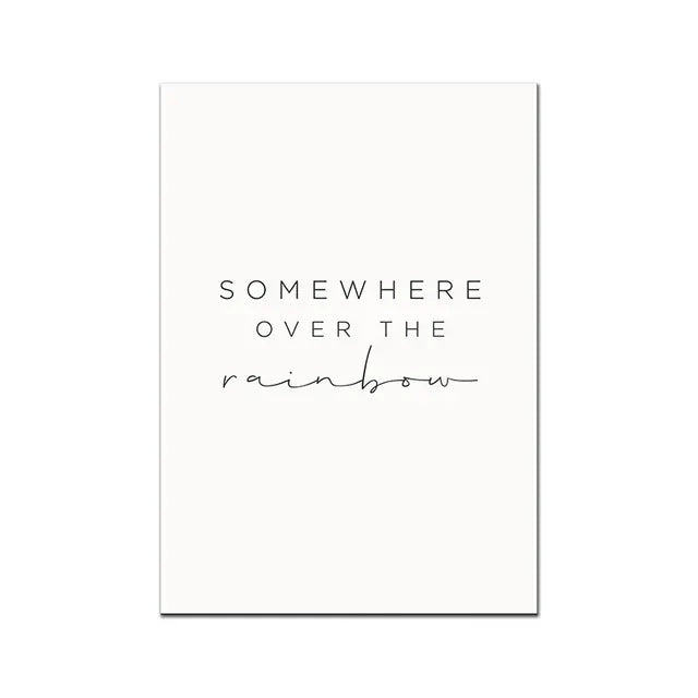 Nursery Boho Unicorn Art Print