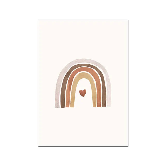 Nursery Boho Unicorn Art Print