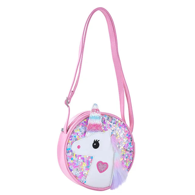 Glitter Unicorn Mini Shoulder Purse