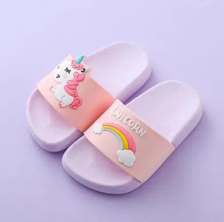 Unicorn Slip-on Flip Flops