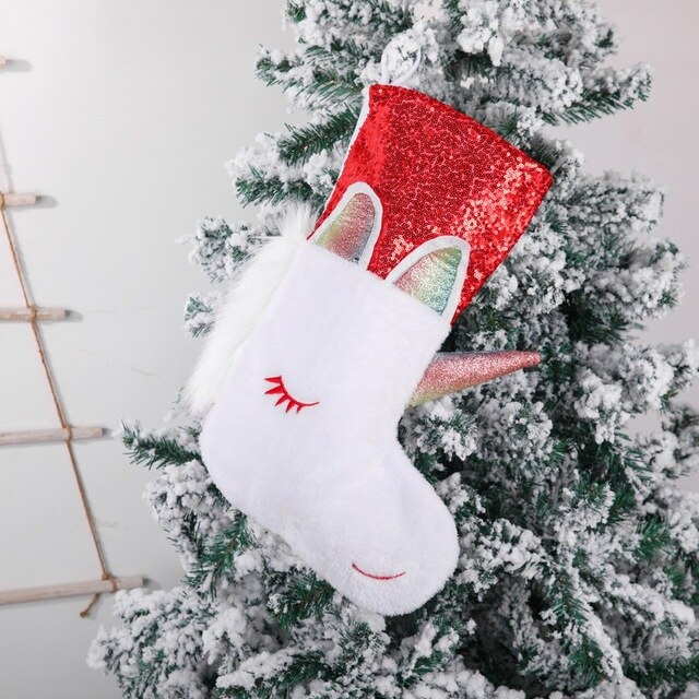 Unicorn Socks Hanging Ornaments (2pcs)