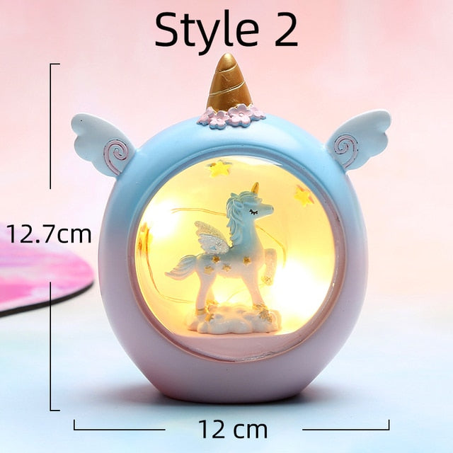 Cartoon Unicorn LED Night Light