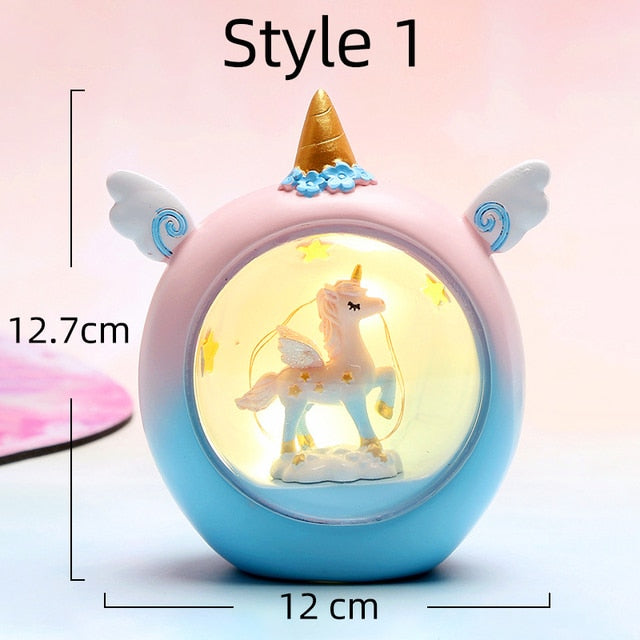 Cartoon Unicorn LED Night Light