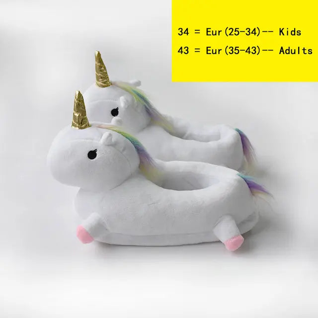 Unicorns Slippers For Kids and Adults