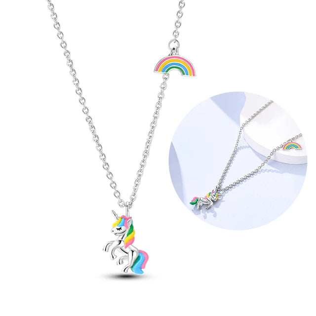 Unicorn Rainbow Necklace