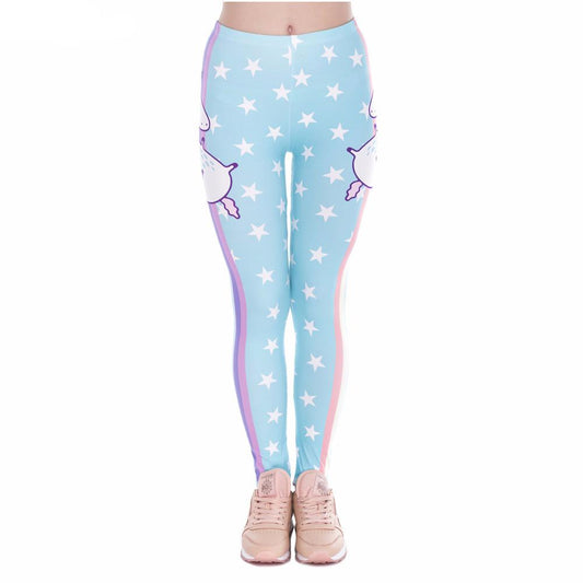 Women's Sleeping Unicorn Leggings
