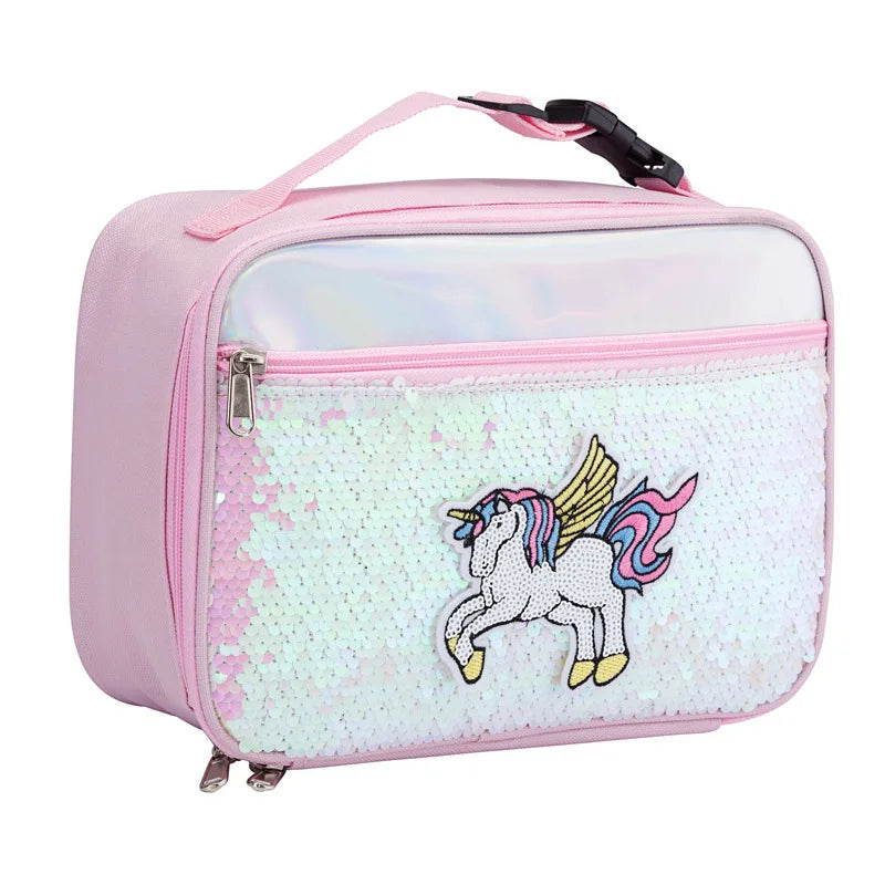 Unicorn Sequin Lunch Box