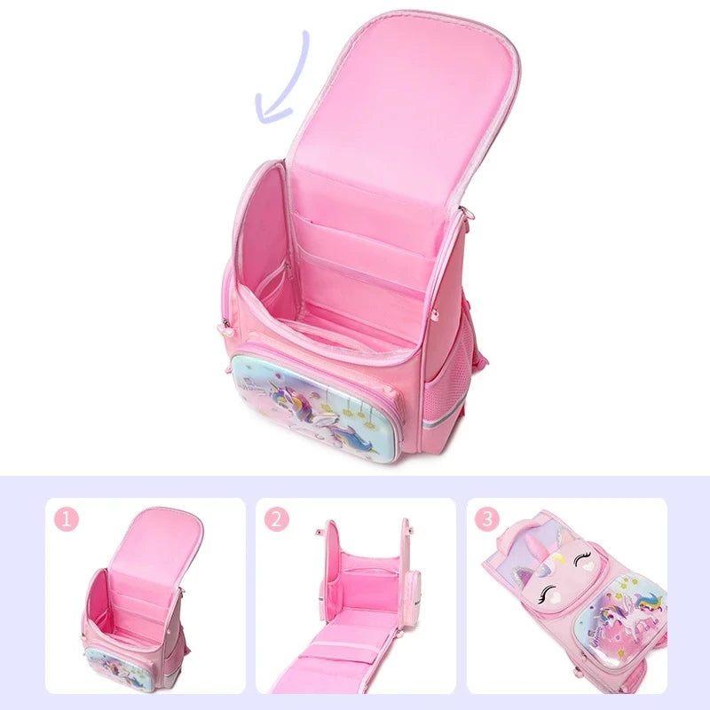 Pastel Unicorn School Bag