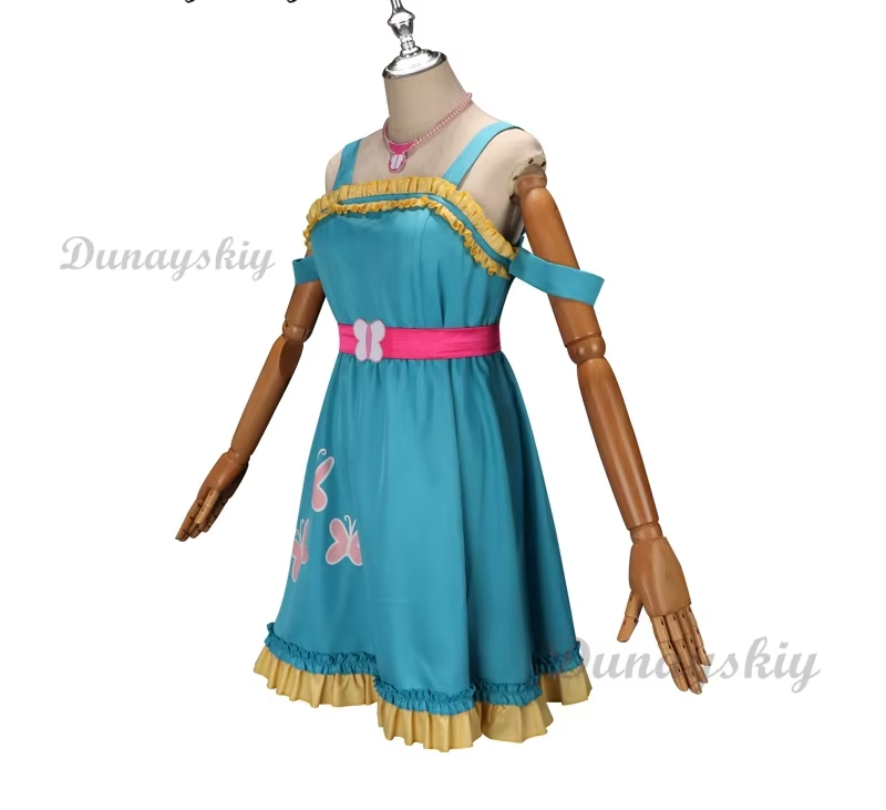 Fluttershy Cosplay Costume Dress