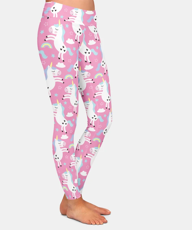 Pink Unicorn Leggings