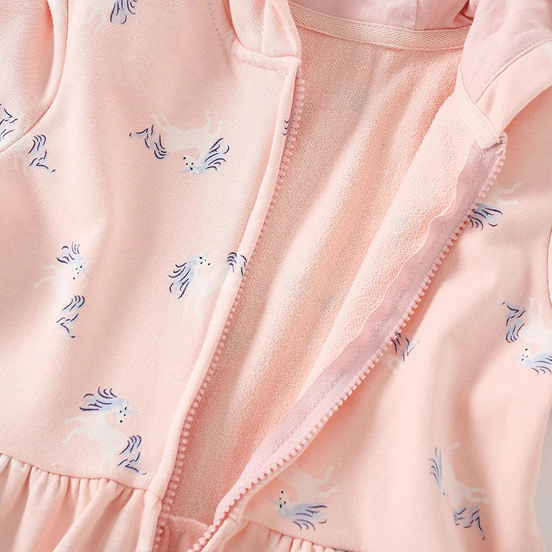 Cute Unicorn Hoodie Jacket