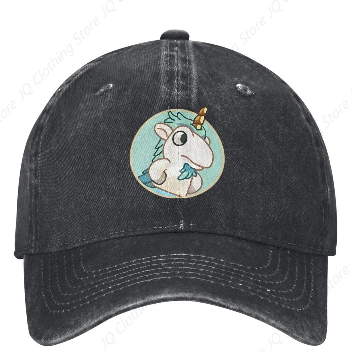 Sassy Unicorse Bluey Adjustable Baseball Cap