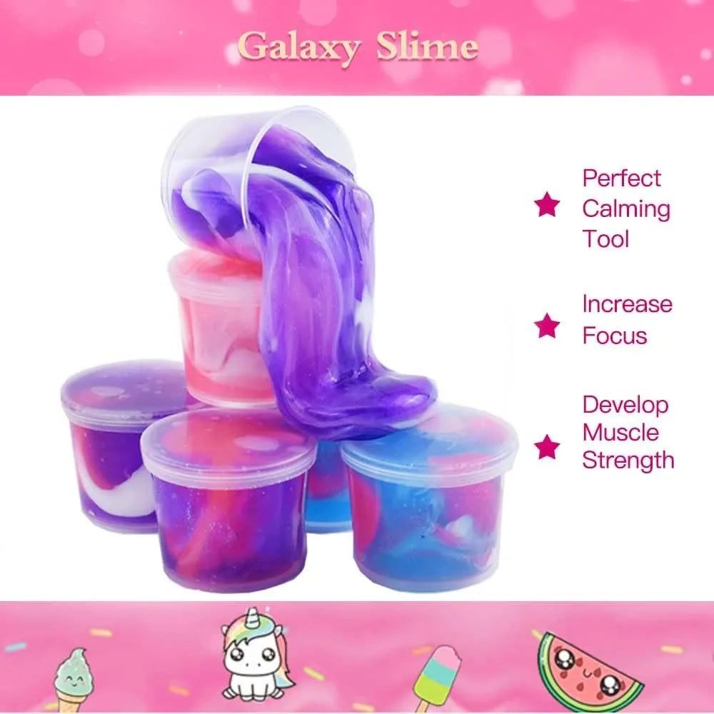 Galaxy Unicorn Slime Multi-pack