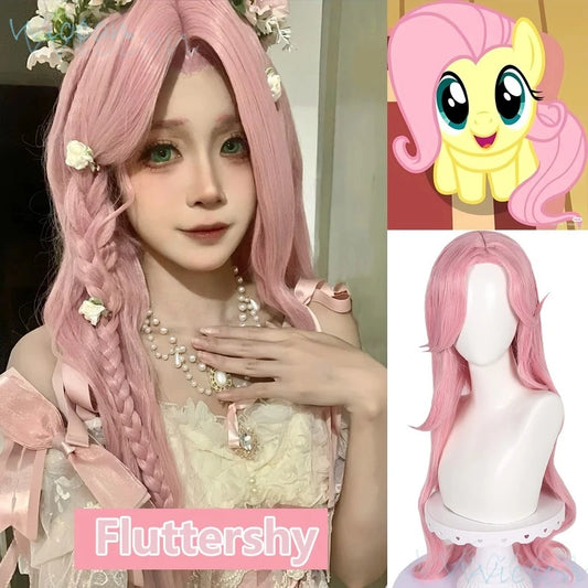 Fluttershy Cosplay Wig