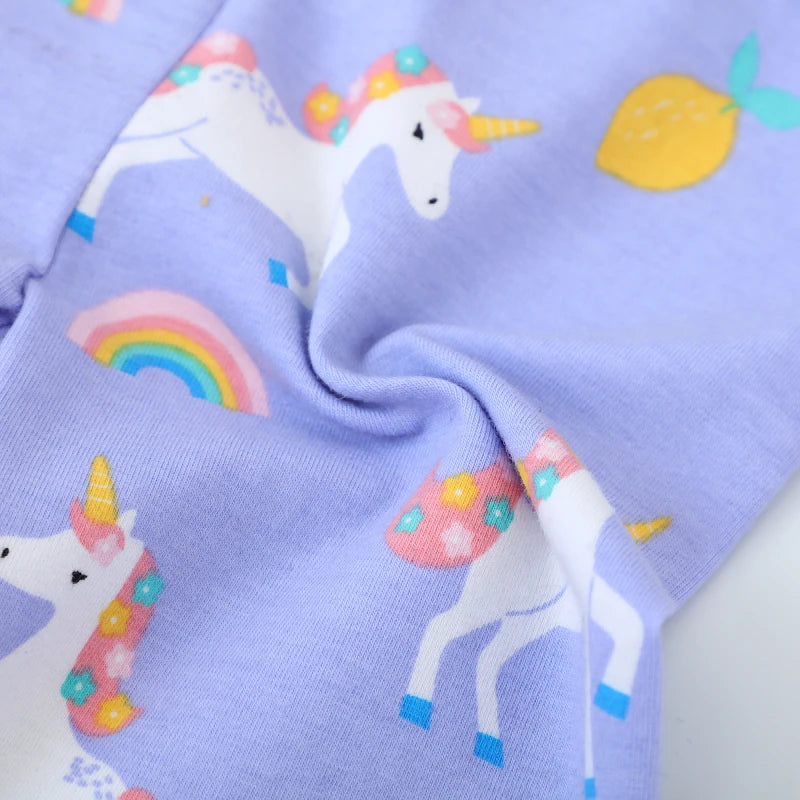 Girls Unicorn Print Leggings