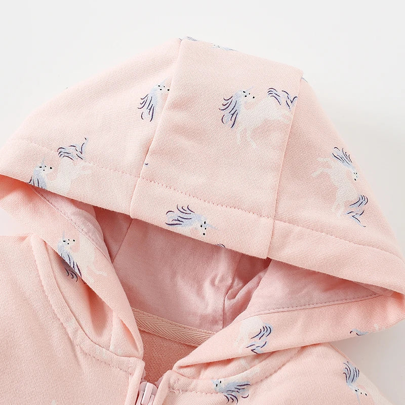 Cute Unicorn Hoodie Jacket