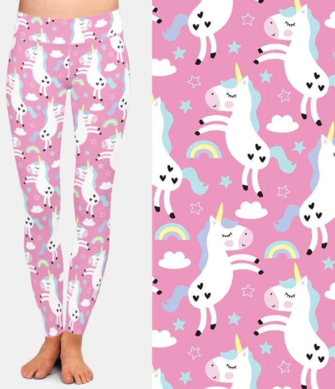 Pink Unicorn Leggings