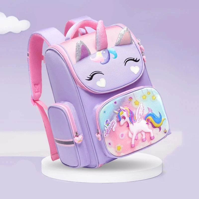 Pastel Unicorn School Bag