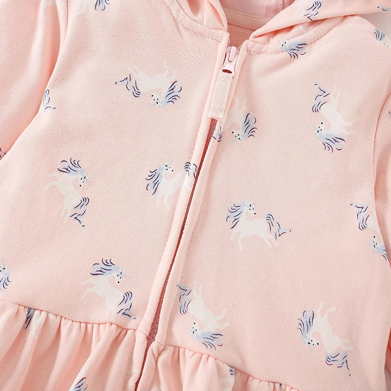 Cute Unicorn Hoodie Jacket